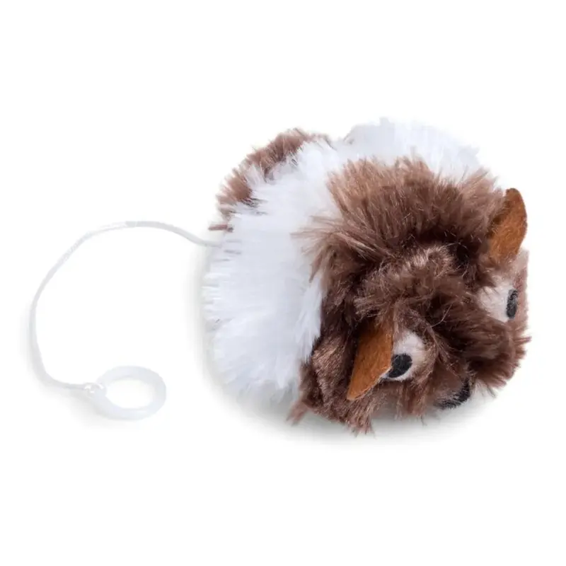 Petface Unisex Brown Catkins Vibro Mouse Cat Toy