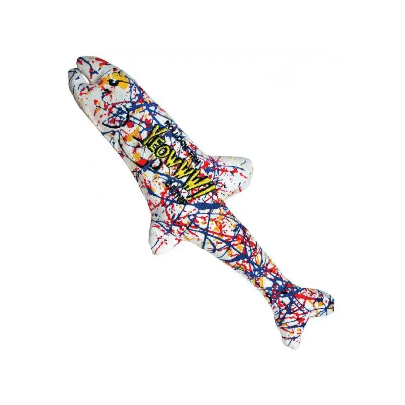 Yeowww Yeowww! Catnip Fish Cat Toy - Pollock - Single