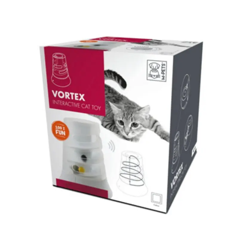 B&Q White M-Pets Vortex - (Diameter - Height 22 Cm) Size 19.7