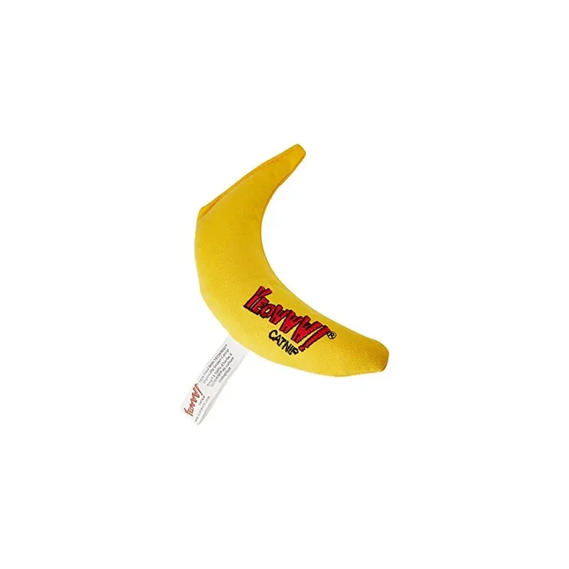 Yeowww Banana Singles Cat Toy Size 1