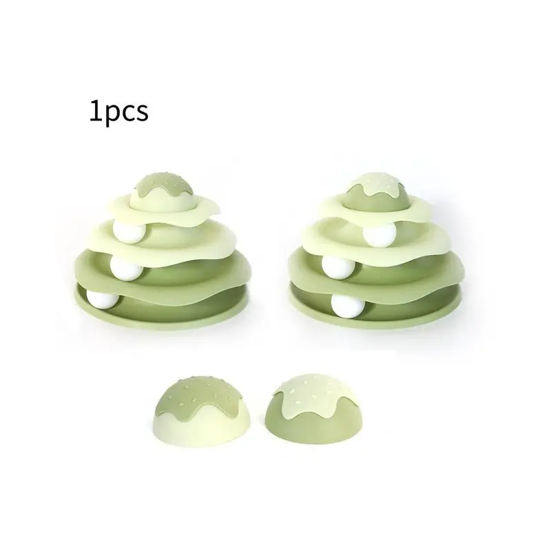 (StyleE) Cat Toy Interactive Bundle With Play Discs And Wobbler Cats For Stimulating