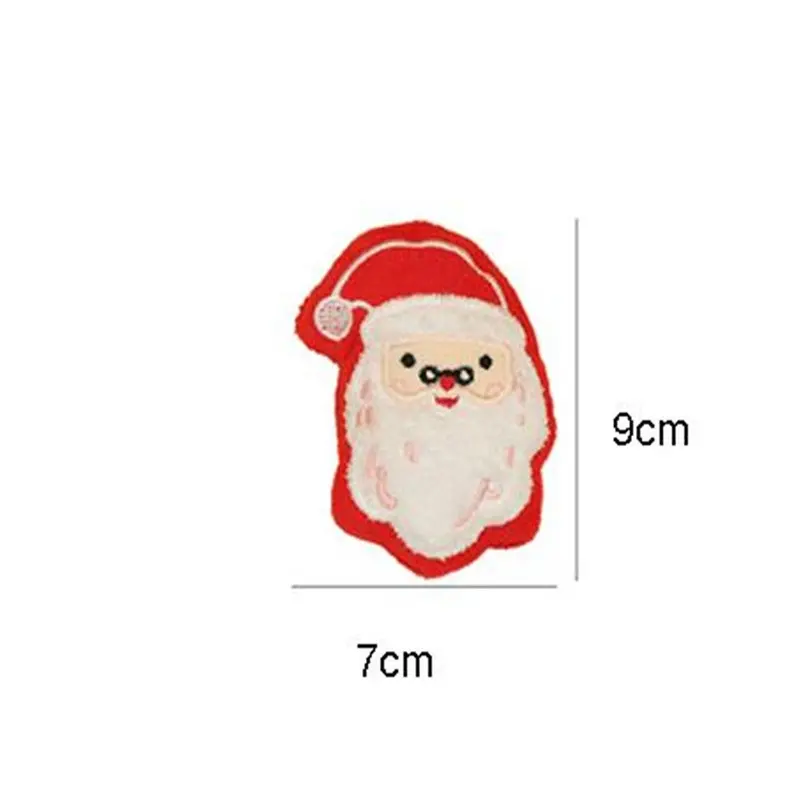 (StyleF) Plush Cartoon Christmas Cat Toy Design Builtin Cat Mint Fun Pet Chew Toy