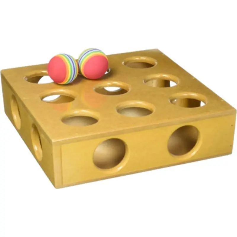 B&Q Smartcat Cat Toy Box Hide & Seek Ball Indoor Game Interactive