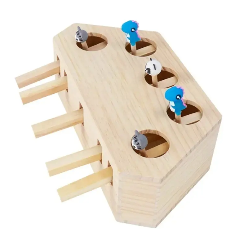 Exogio Cats Interactive Toy Chase Hunt Mouse With Scratcher Funny Cat Stick