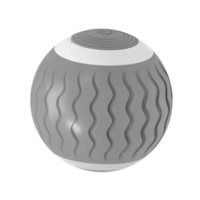 Light Interactive -Up & Self-Rolling Chase Ball Toy For Cats Usb Rechargeable
