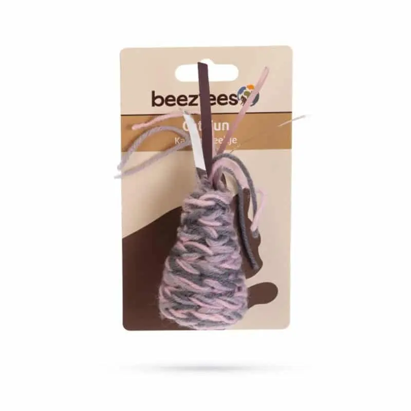 Beeztees Woollen Cat Toy Cone - X 4 X 3Cm Size 7
