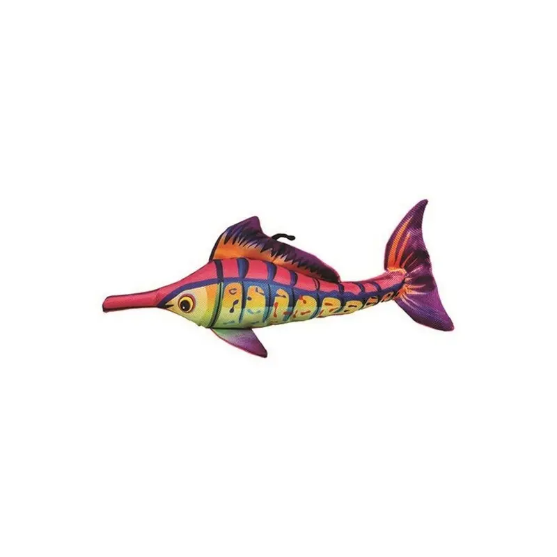 Fancy Feline Plush Carlie Fish Toys, 14 In. 14In