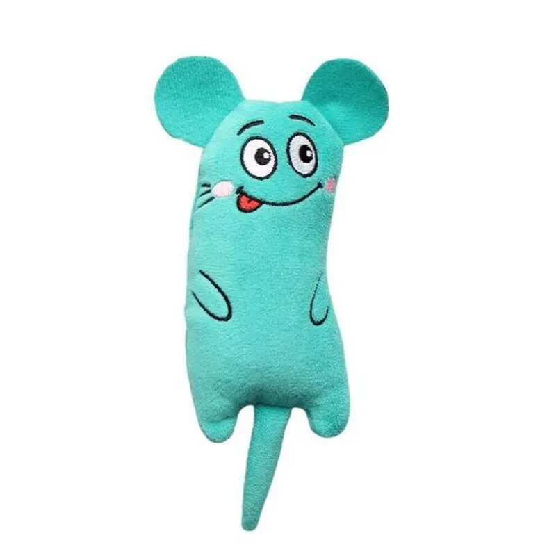 Green (Green) Interactive Plush Catnip Toy