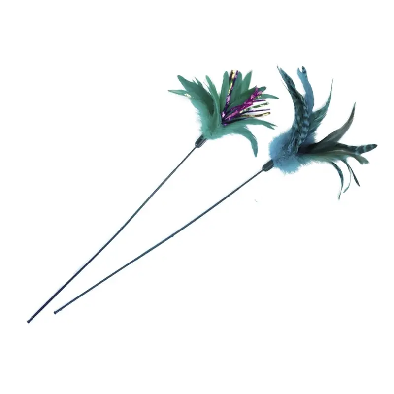 Nobby Pet Bleu Fishing Rod For Feathered Cats