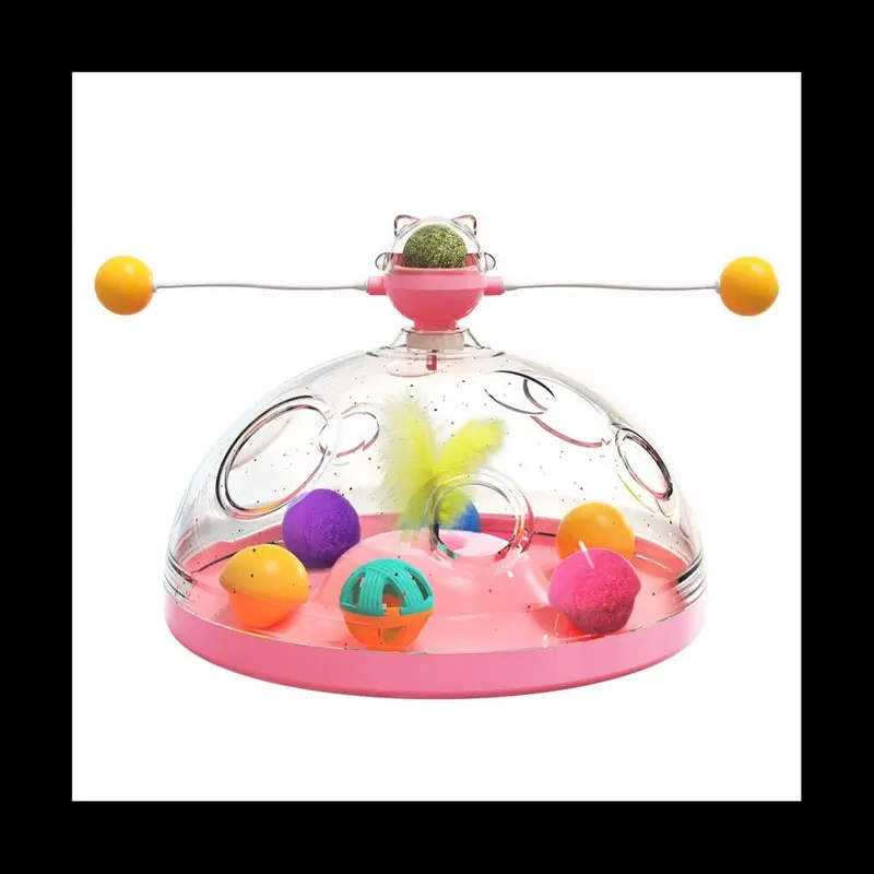 Tlily Toy, Toy Indoor For Interactive Toy, Toy For Indoor Kittens, Multi-Function Toy(C)