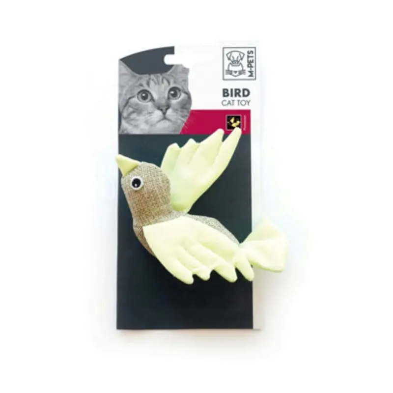 B&Q M-Pets Bird Cat Toy - Assorted Colour