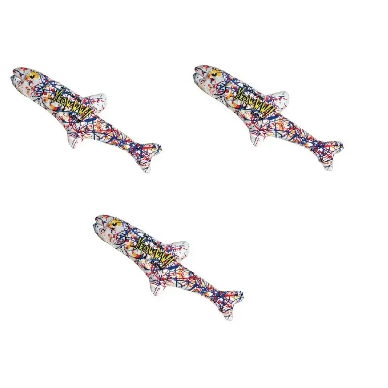 Yeowww! Pollock Fish Catnip Toy Pack Size 3