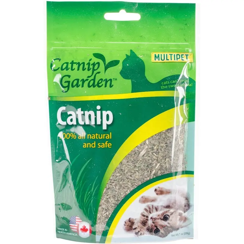 Kattenkruidtuin Multipet Gusseted Bag Of Catnip Toy 1 Oz 1Oz