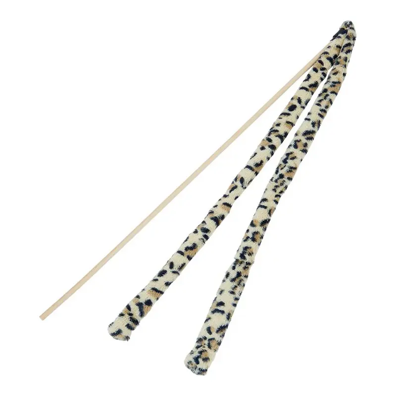 Pets At Home Leopard Print Cat Teaser Toy