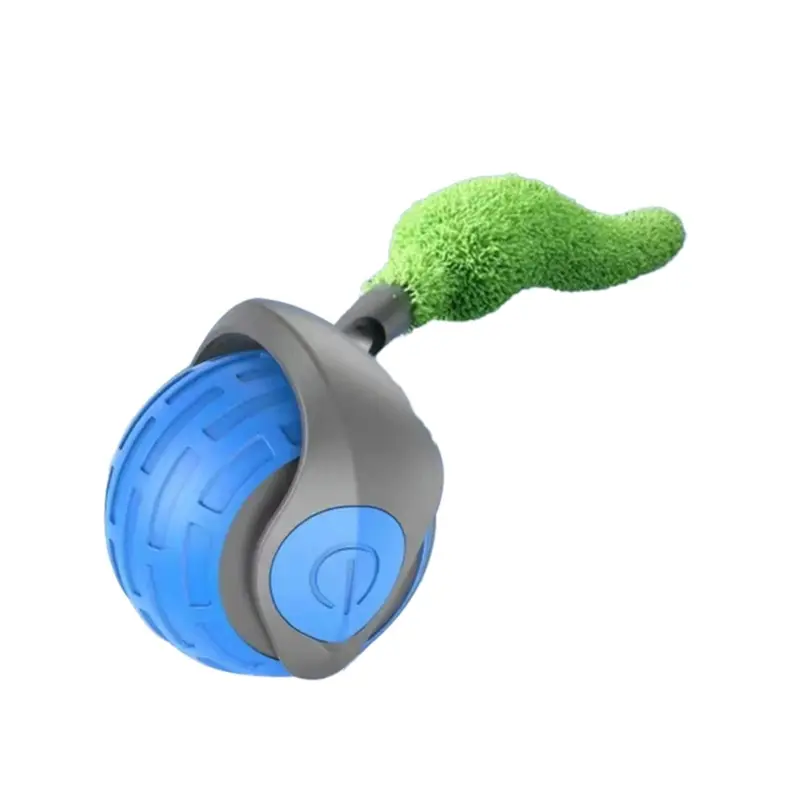 Ohne Marke Blue Interactive Cat Toy Indoor Smart Interactive Cat Toy Ball