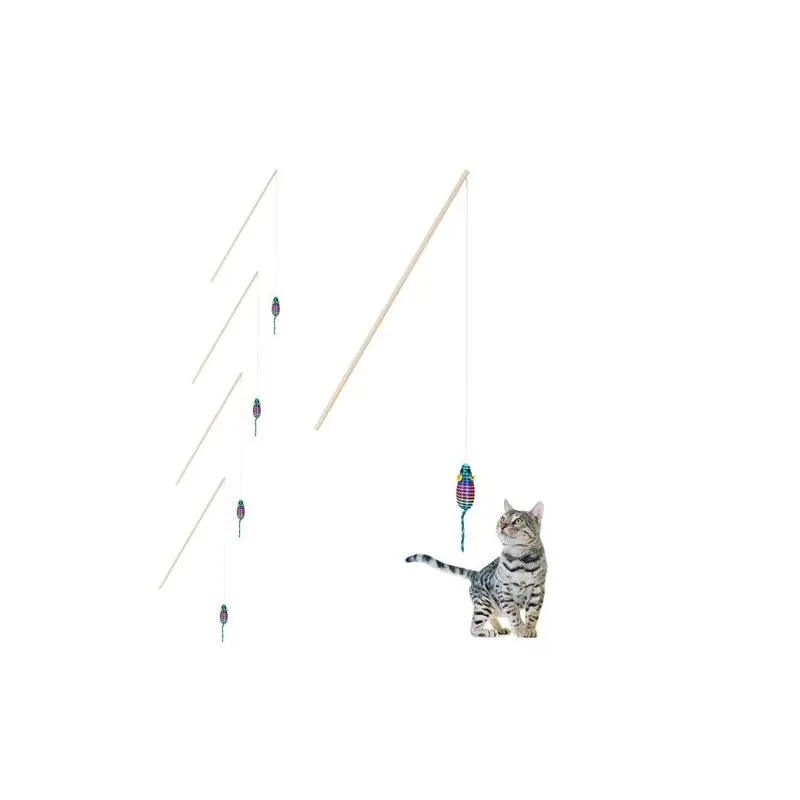 B2x Fishing Rod For Cat, Set Of Size 5
