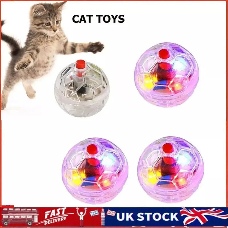 Closkye Light 3Pcs Ghost Hunting Motion Up Balls Flash Paranormal Equipment Pet Toy