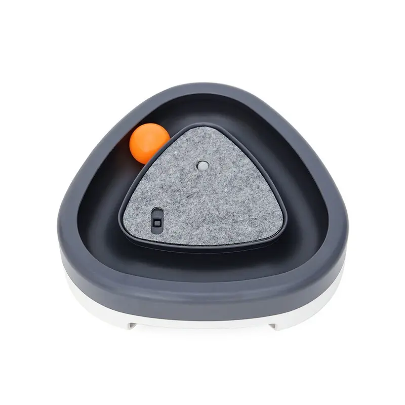 Hkhbjs Black (Black) Electronic Cat Toy Interactive Electric Turntable Ball 460G