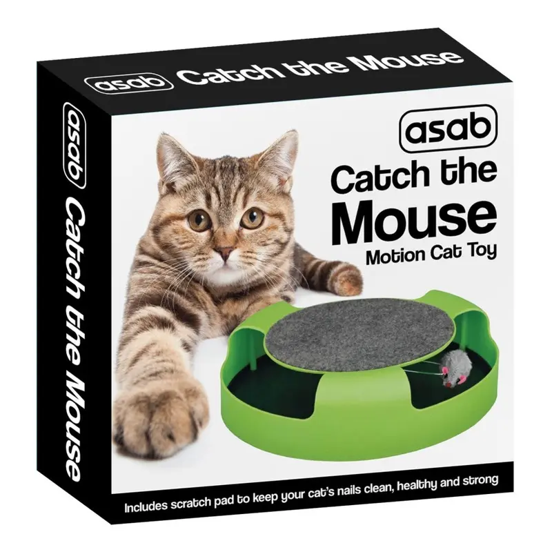 Asab Catch The Mouse Moving Cat Toy | Cat Mouse Toy