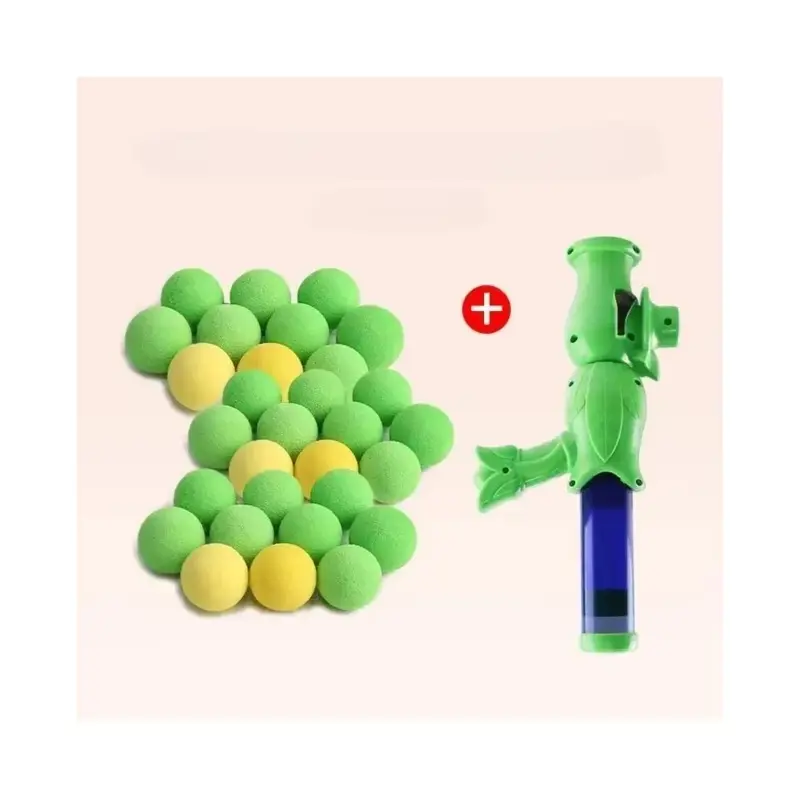 Ganeric Cat Toy Plush Balls Launched Shooting Gun Cats Playing Stick Rela
