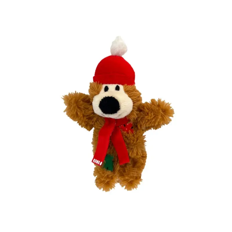 Kong Holiday Softies Bear Assorted