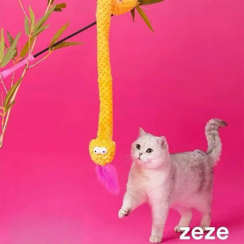 Zeze Fortune Snake Cat Wand