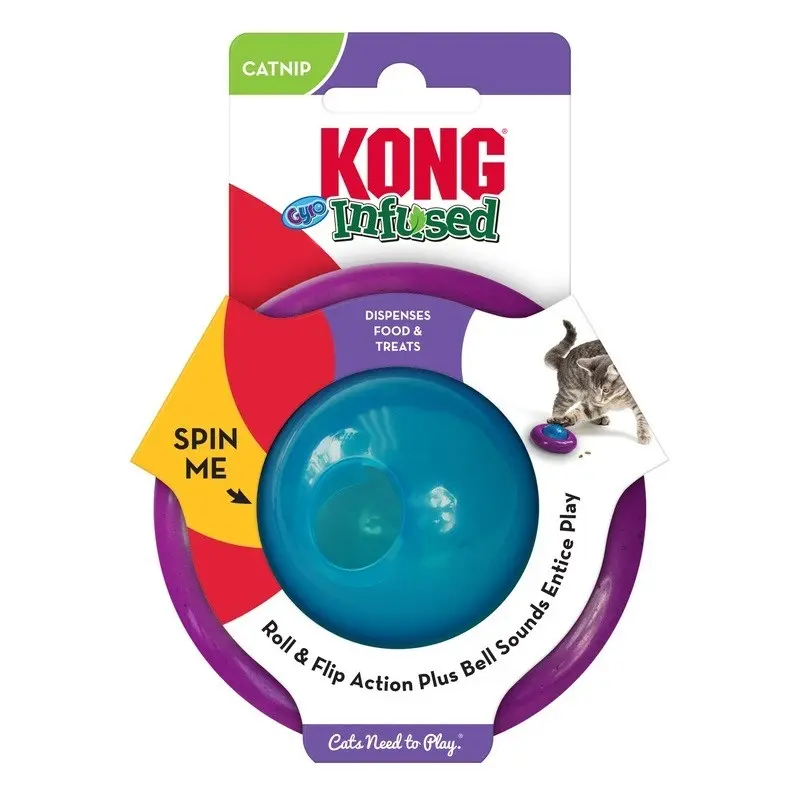 Kong Infused Cat Gyro Toy - Single Size 1