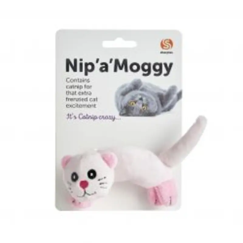 Sharples Pet Ruff N Tumble Nip A Moggy Cat Toy - X 9.5 X 6Cm Size 12