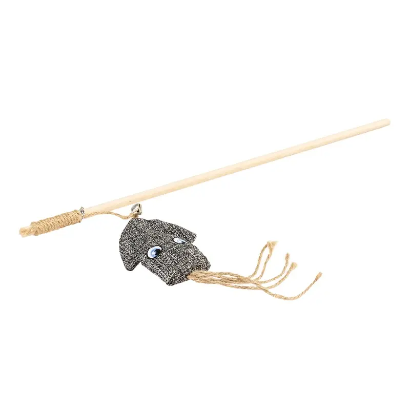 Duvoplus Multicolore Squid Cat Fishing Rod With Catnip Eco