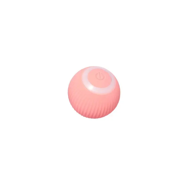 Geni-Store Pink (Pink) Electric Cat Ball Toys Automatic Rolling Smart Cat Toys