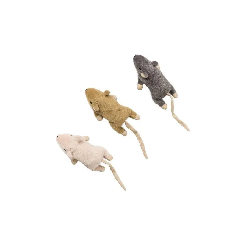 Catlady 5.5 In. Flat Mouse Franki Nip - Assorted 5.5In