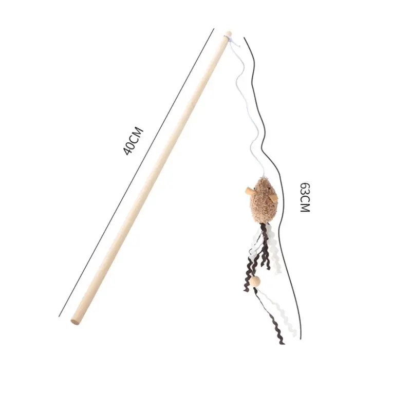 Mcboson Interactive Plush Cat Stick