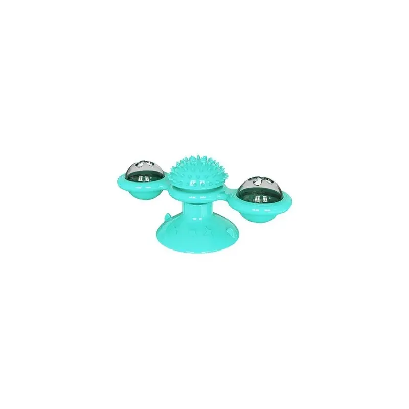 Geni-Store Blue (Blue) Windmill Cat Toy