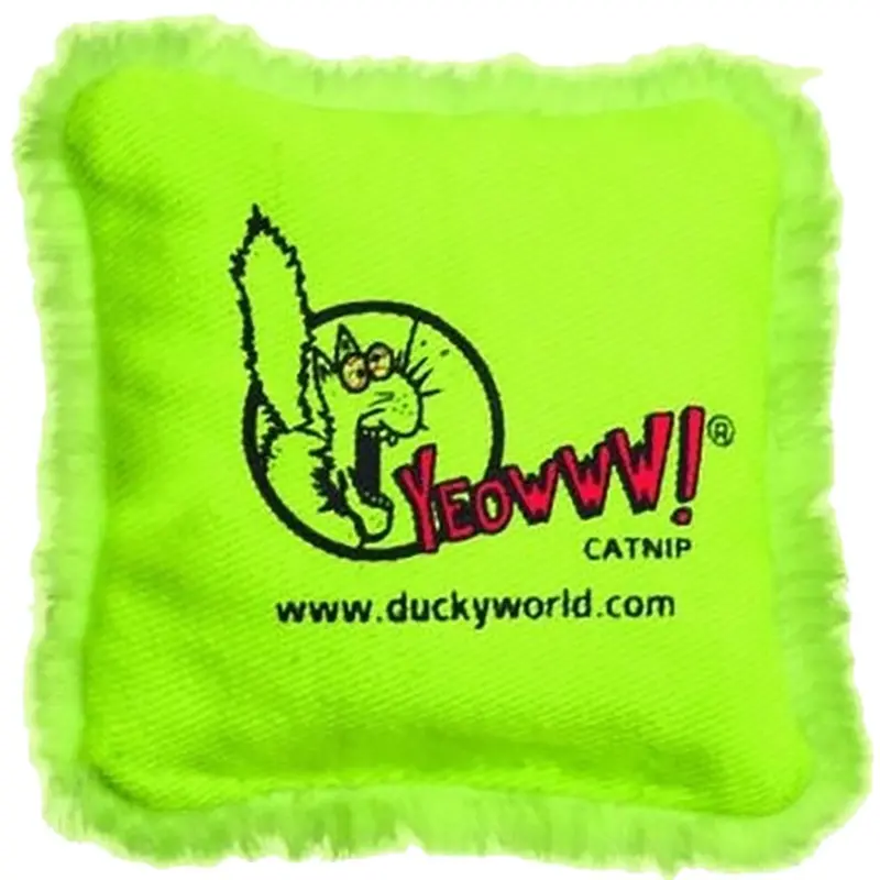 Ducky Yeowww! Catnip Pillow Cat Toy