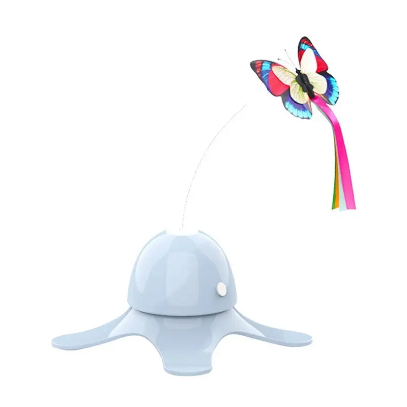 Greenzech Blue (Blue) Electric Autoxic Cat Toy 360 Rotation Teasing Pets