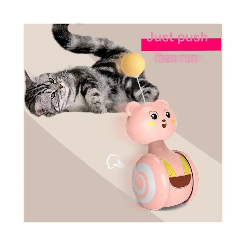 New Keluofu ( Ball) Automatic Cat Pets Toys & Interactive Funny Toy Pink