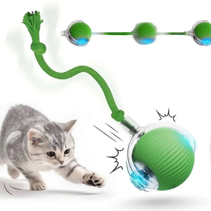 Kikidex Red (, One Size) Interactive Cat Toys Ball For Indoor Cats