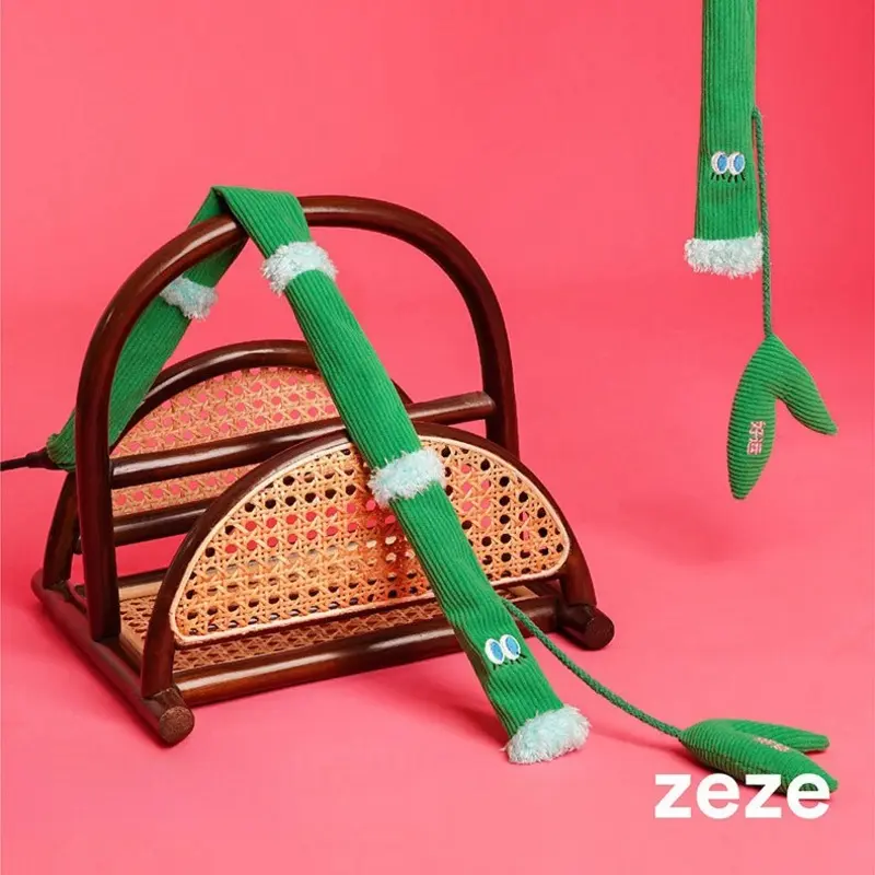 Zeze Festival Bamboo Cat Wand 122Cm