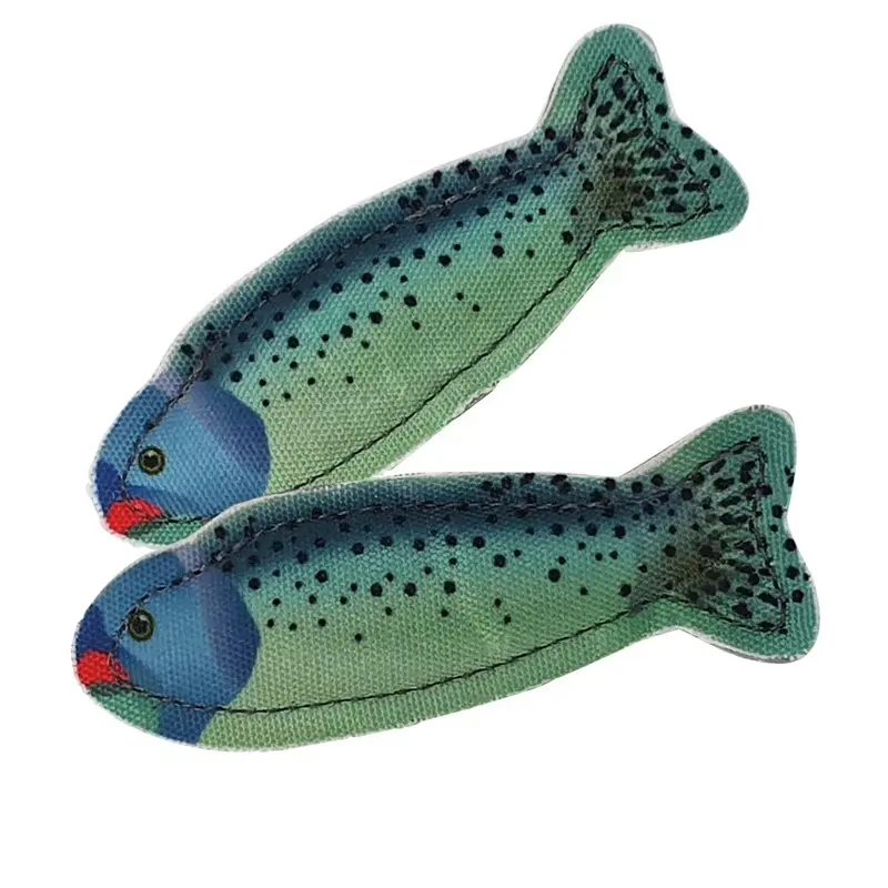 Nobby Pet Vert Trout Fabric Cat Toys With Catnip