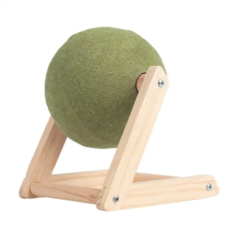 Typecat Cat Mint Ball Toy, Catnip Floor Interactive Rotatable Roller Mount) Large