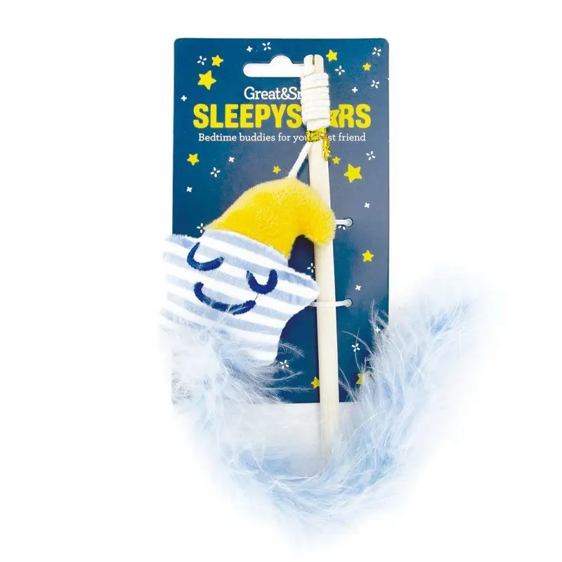 Great Great & Sleepy Stars Cat Dangler Small