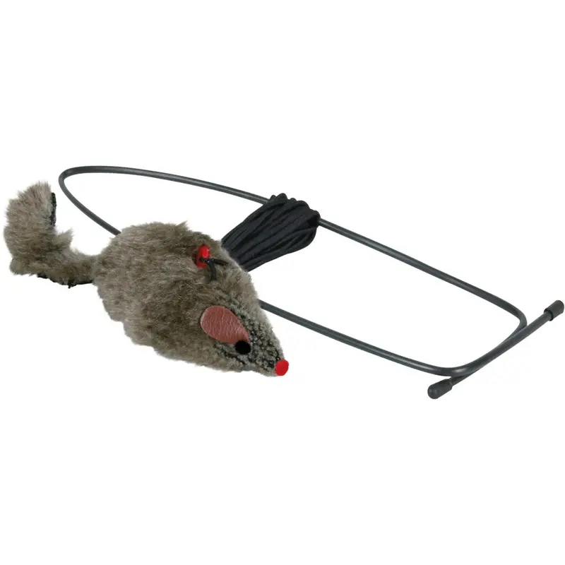 Trixie Doorframe Mouse Cat Toy - 8/190Cm