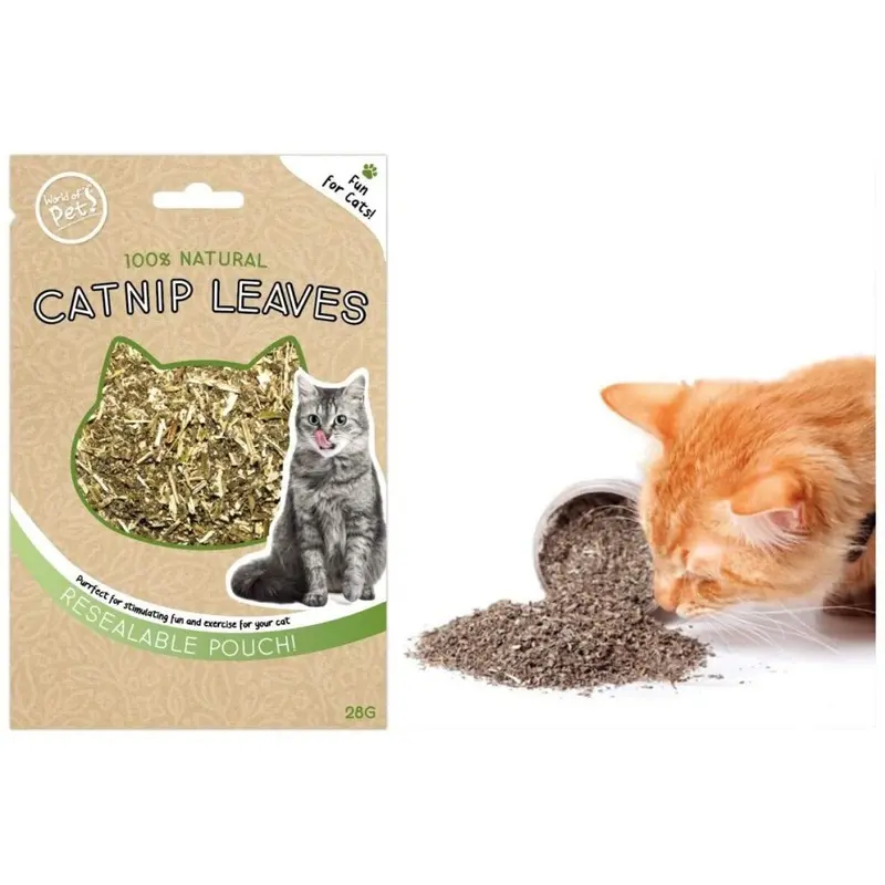 World Of Pets Catnip Leaves 28G