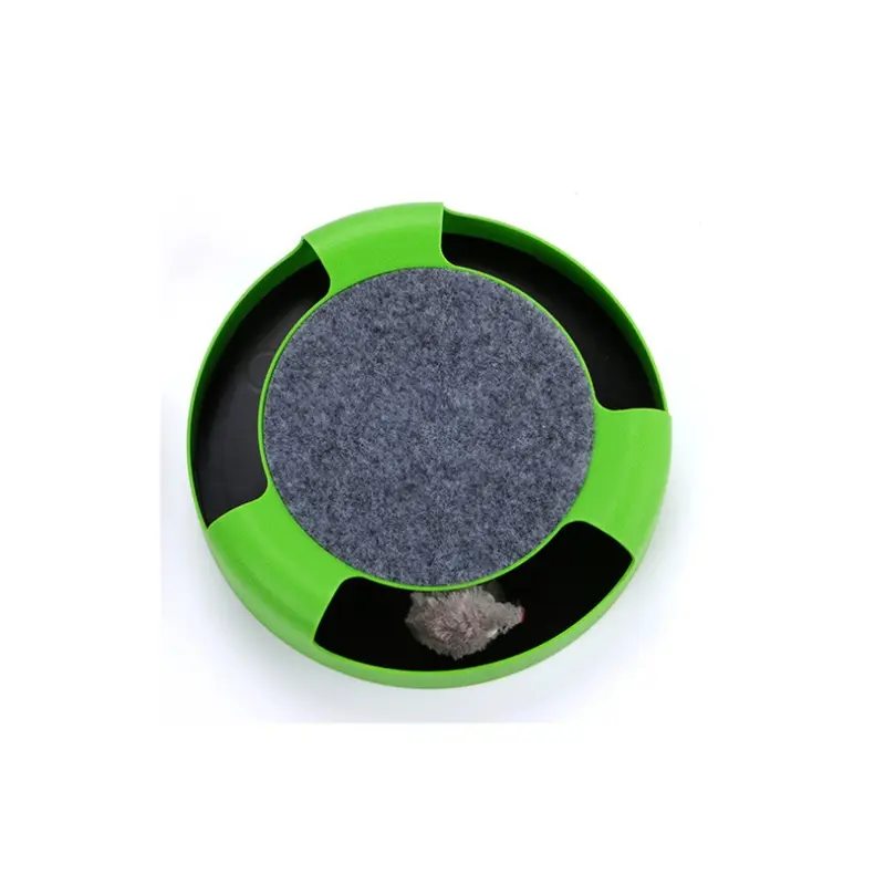 Dsport Green Shadowless Mouse Funny Cat Toy (Green)