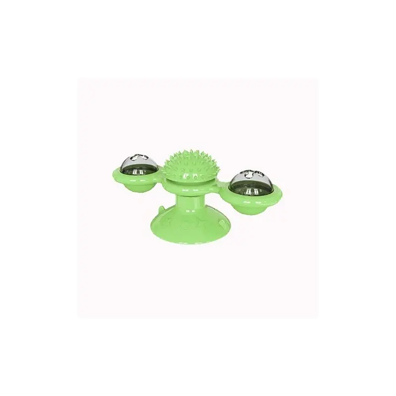 Geni-Store Green (Green) Windmill Cat Toy