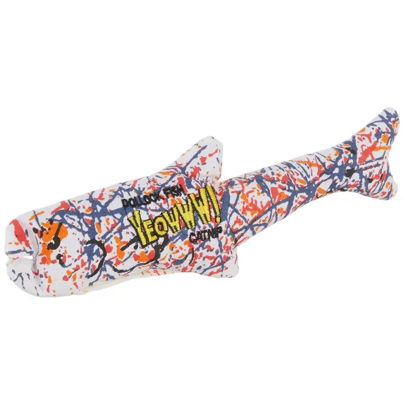Yeowww! Yeowww Pollock Fish Cat Toy, For All Breed Sizes