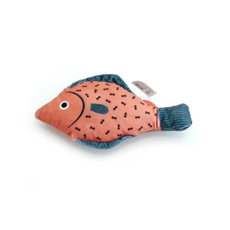 Potaroma 3-Piece Crinkle Sound Catnip Fish Toys For Indoor Cats Size 3
