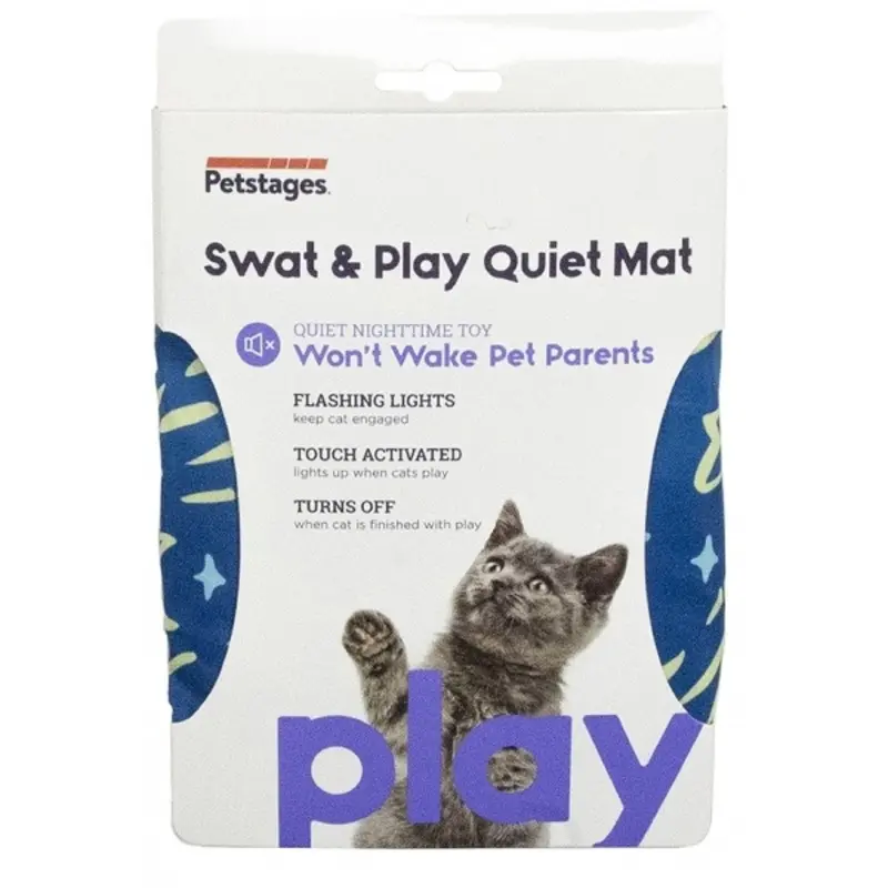Petstages Cat Swat And Play Quiet Mat - Single