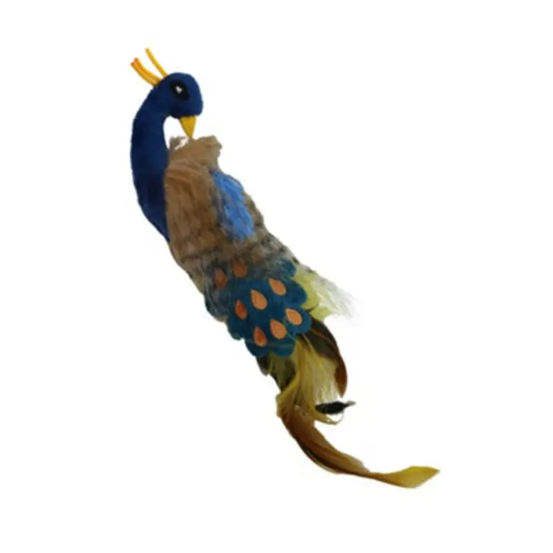 Ancol Peacock Cat Toy With Catnip Fun Interactive Indoor Kitty Playing Batting Plush