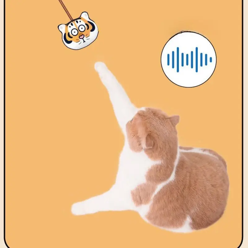 Purlab Tiger Cat Toy | Size: Pokerface Tiger